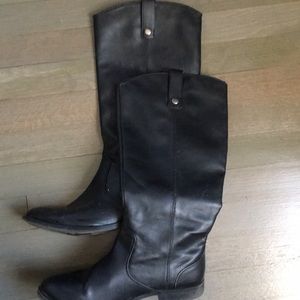 Gently Worn Old Navy Black Riding Boots
